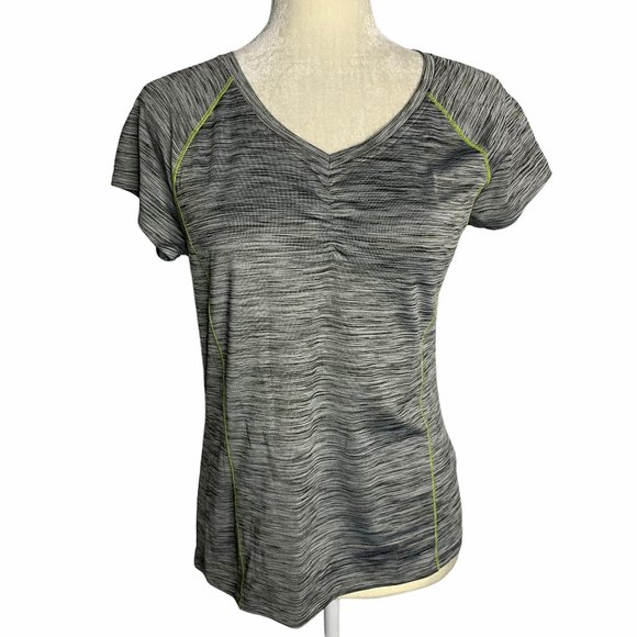 Lativ Active Wear Athletic Short Sleeve Shirt 17PE - Picture 1 of 7